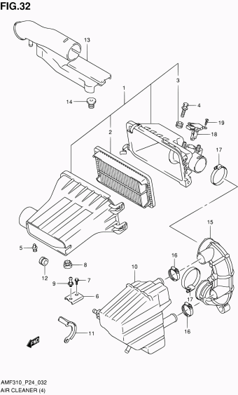 Alto - A-Star/Celerio/800/Fronte/Cultus AMF310 AMF310 (E24,E30,E35,E38)