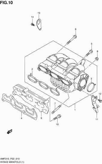 Alto - A-Star/Celerio/800/Fronte/Cultus AMF310 AMF310 (E02,E22)
