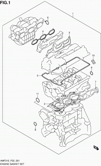 Alto - A-Star/Celerio/800/Fronte/Cultus AMF310 AMF310 (E02,E22)
