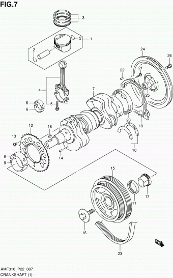 Alto - A-Star/Celerio/800/Fronte/Cultus AMF310 AMF310 (E02,E22)