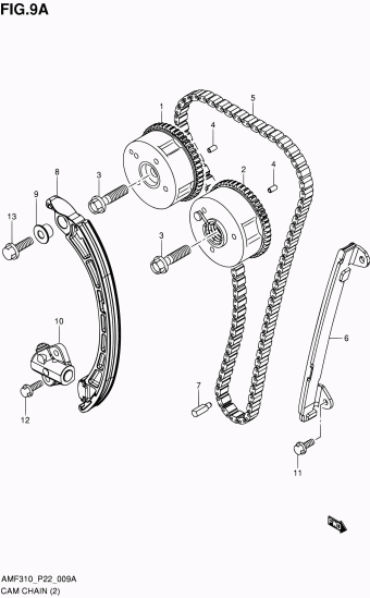 Alto - A-Star/Celerio/800/Fronte/Cultus AMF310 AMF310-2 (E02,E22)