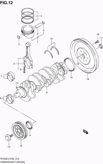 Aerio RH420 RH420-2 (E03,E28,E33:MY 2004)