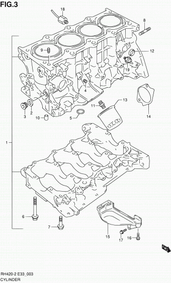 Aerio RH420 RH420-2 (E03,E28,E33:MY 2004)