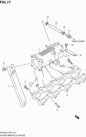 Aerio RH420 RH420-2 (E03,E28,E33:MY 2004)