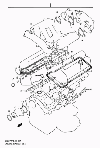 Grand Vitara JB627 JB627W (E33:MY 2007)