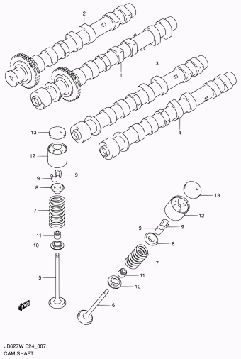 Grand Vitara JB627 JB627W-2 (E24,E30)
