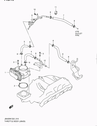 Grand Vitara JB420 JB420W-2 (E09,E10,E96)