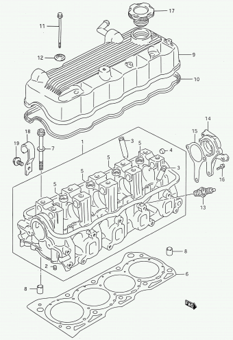 Alto - A-Star/Celerio/800/Fronte/Cultus SH410 SH410-2 (Maruti)