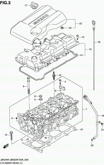 Grand Vitara JB424 JB424W-4 (E06)