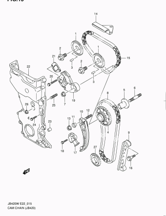 Grand Vitara JB420 JB420W-2 (E09,E10,E96)