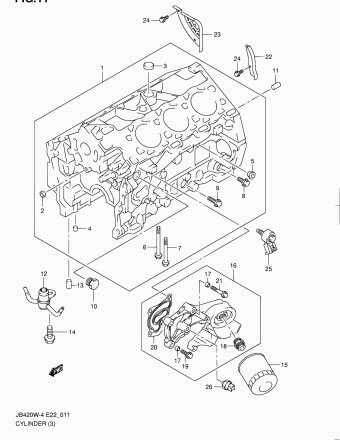 Grand Vitara JB632 JB632W