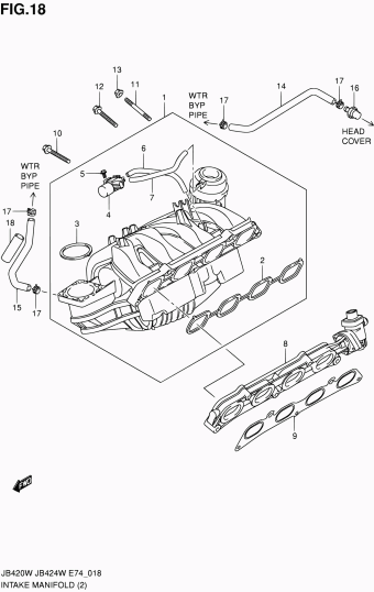 Grand Vitara JB424 JB424W-4 (E74)