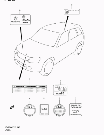Grand Vitara JB420 JB420W-2 (E09,E10,E96)