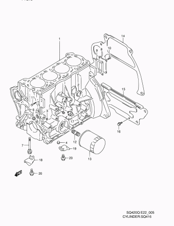 Grand Vitara SQ416 SQ416Q (MY:99-00,CAMI)
