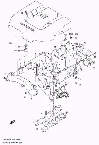 Grand Vitara JB627 JB627W-2 (E24,E30)