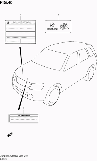Grand Vitara JB424 JB424W (E33:MY 2009)