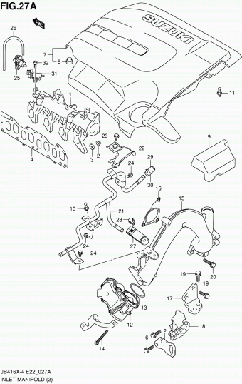 Grand Vitara JB419 JB419XD-4 (E02,E22,E53)