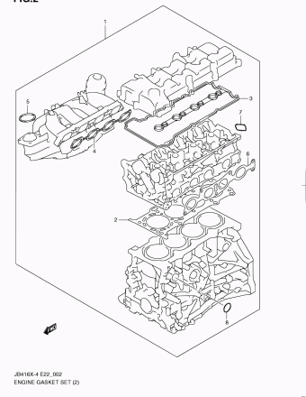 Grand Vitara JB424 JB424X-4 (E02,E22,E24,E53,E90)