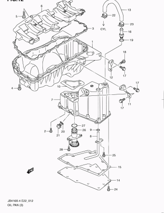 Grand Vitara JB419 JB419XD-4 (E02,E22,E53)