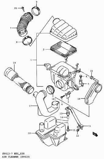 Baleno/Esteem SY418 SY418-7