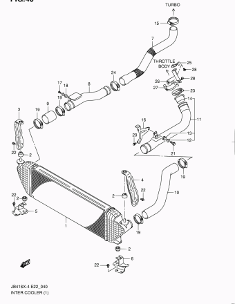 Grand Vitara JB419 JB419XD-4 (E02,E22,E53)