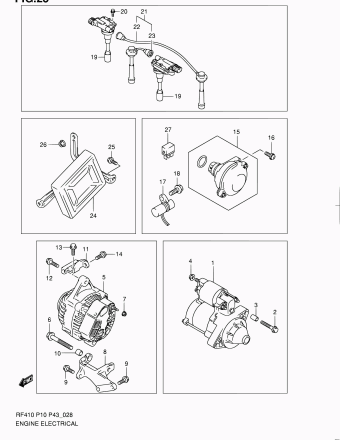 Alto - A-Star/Celerio/800/Fronte/Cultus RF410 RF410 (MY 2004)