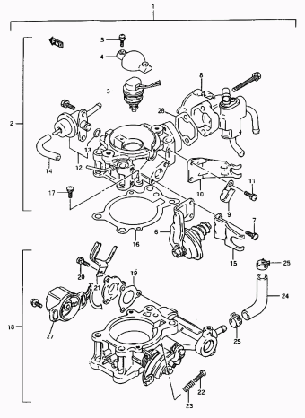 Vitara/Sidekick SE416 SE416 (E03,E33:MY 1991)