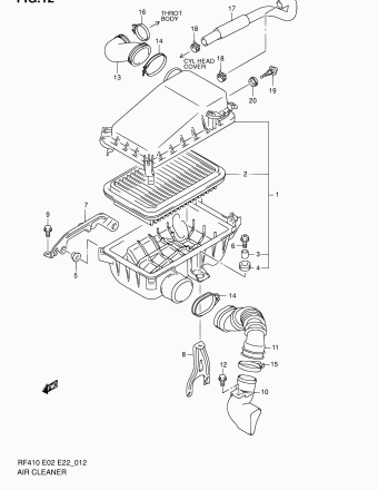 Alto - A-Star/Celerio/800/Fronte/Cultus RF410 RF410 (MARUTI)