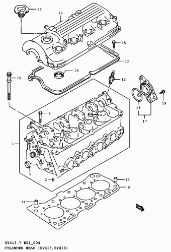 Baleno/Esteem SY416 SY416-7