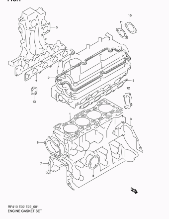 Alto - A-Star/Celerio/800/Fronte/Cultus RF410 RF410 (MARUTI)