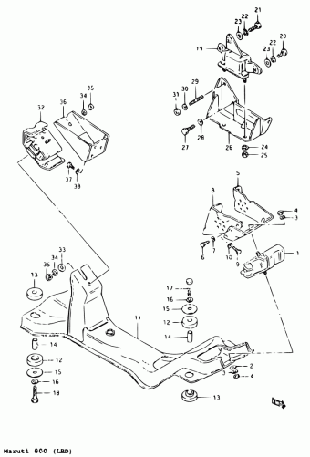 Alto - A-Star/Celerio/800/Fronte/Cultus MA800 MARUTI 800