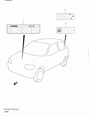 Alto - A-Star/Celerio/800/Fronte/Cultus RF410 RF410 (MY 2004)