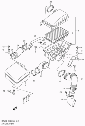 Alto - A-Star/Celerio/800/Fronte/Cultus RA410 RA410-3