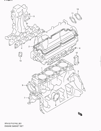 Alto - A-Star/Celerio/800/Fronte/Cultus RF410 RF410 (MY 2004)