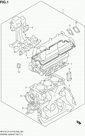 Alto - A-Star/Celerio/800/Fronte/Cultus RF308 RF308-2