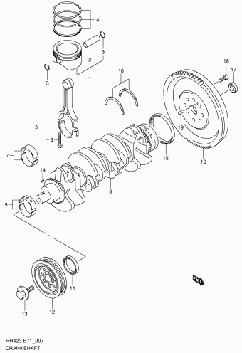 Aerio RH423 RH423 (E71:MY 2006)
