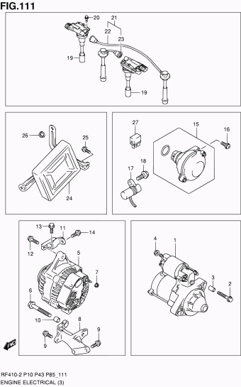 Alto - A-Star/Celerio/800/Fronte/Cultus RF410 RF410-2