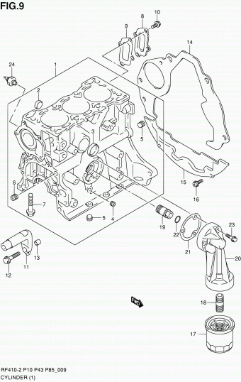 Alto - A-Star/Celerio/800/Fronte/Cultus RF308 RF308-2
