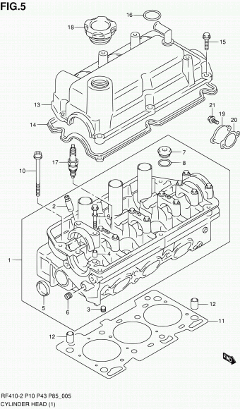 Alto - A-Star/Celerio/800/Fronte/Cultus RF308 RF308-2