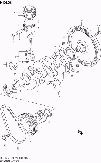Alto - A-Star/Celerio/800/Fronte/Cultus RF308 RF308-2