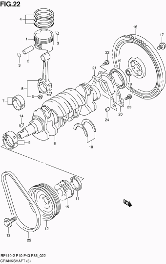 Alto - A-Star/Celerio/800/Fronte/Cultus RF410 RF410-2