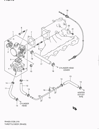 Aerio RH423 RH423 (E28:MY 2005)