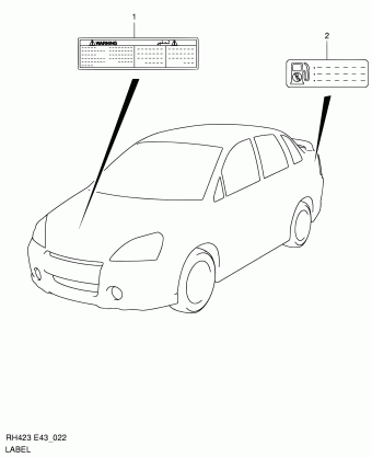 Aerio RH423 RH423 (E43:MY 2006)