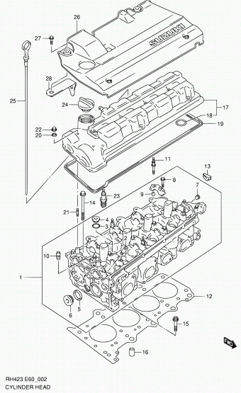 Aerio RH423 RH423 (E60:MY 2007)