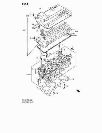Aerio RH423 RH423 (E03,E33:MY 2006)