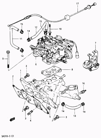 Forsa/Sprint/Swift (SA) SA310 SA310-3 (E01)