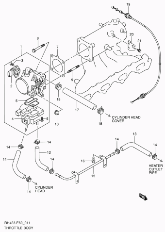 Aerio RH423 RH423 (E60:MY 2007)