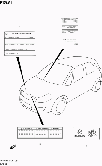 SX4/S-Cross RW420 RW420 (E28:MY 2010)