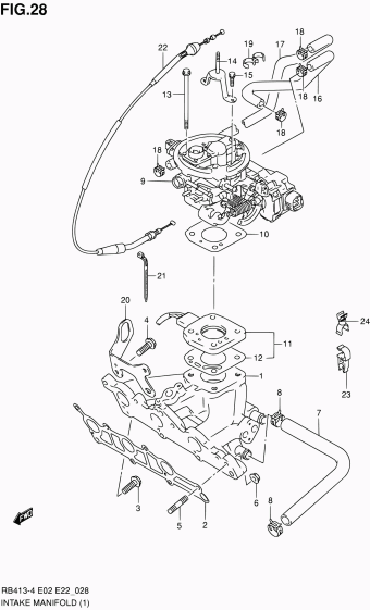 WagonR+ RB413 RB413-4 (Magyar) (E02,E22,E66)