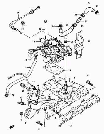 Vitara/Sidekick SE416 SE416 (E03,E33:MY 1990)